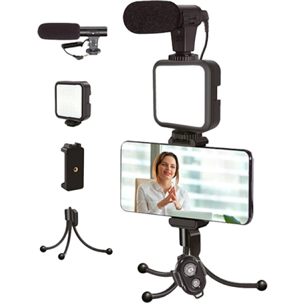 Фото - Набір для блогера Piko Vlogging Kit PVK-02LM (1283126515095)
