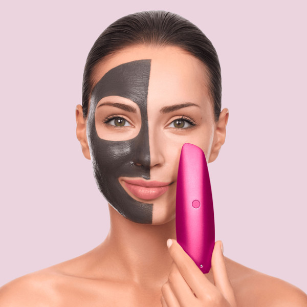 Фото - Безконтактна магнітна пілінг маска для обличчя GESKE Touchless Magnetic Peeling Mask 5 в 1 пурпуровий (GK000005MG01)