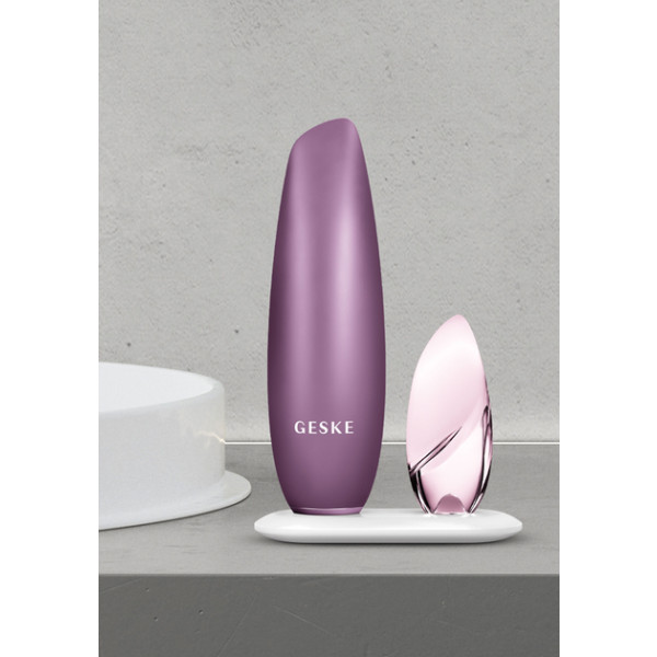 Фото - Безконтактна магнітна пілінг маска для обличчя GESKE Touchless Magnetic Peeling Mask 5 в 1 рожевий (GK000005PK01)