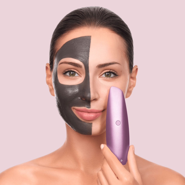 Фото - Безконтактна магнітна пілінг маска для обличчя GESKE Touchless Magnetic Peeling Mask 5 в 1 рожевий (GK000005PK01)