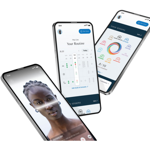 Фото - Безконтактна магнітна пілінг маска для обличчя GESKE Touchless Magnetic Peeling Mask 5 в 1 рожевий (GK000005PK01)