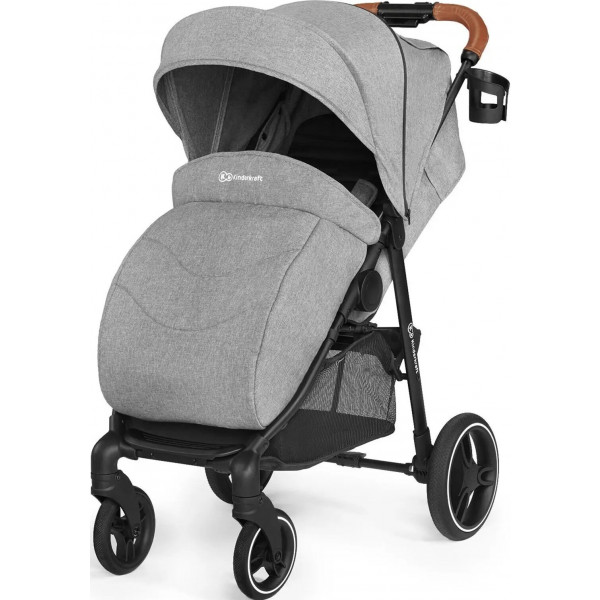 Фото - Коляска прогулянкова Kinderkraft Grande LX Gray (KKWGRANGRY00LX)