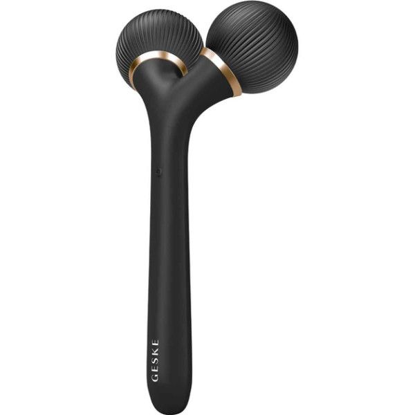 Фото - Електронний звуковий ролик для обличчя GESKE Sonic Facial Roller 4 в 1 сірий (GK000040GY01)