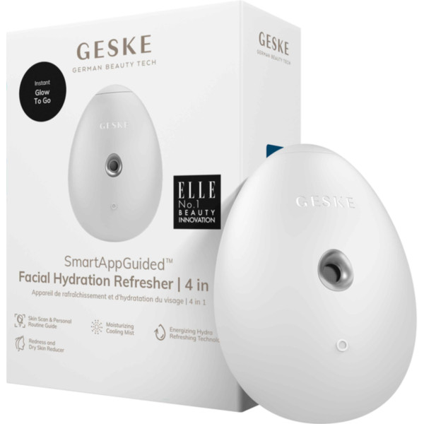 Фото - Електронний освіжувач для шкіри обличчя GESKE Facial Hydration Refresher 4 в 1 білий (GK000057WH01)