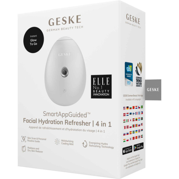 Фото - Електронний освіжувач для шкіри обличчя GESKE Facial Hydration Refresher 4 в 1 білий (GK000057WH01)