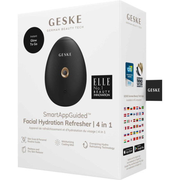 Фото - Электронный освежитель для кожи лица GESKE Facial Hydration Refresher 4 в 1 серый (GK000057GY01)