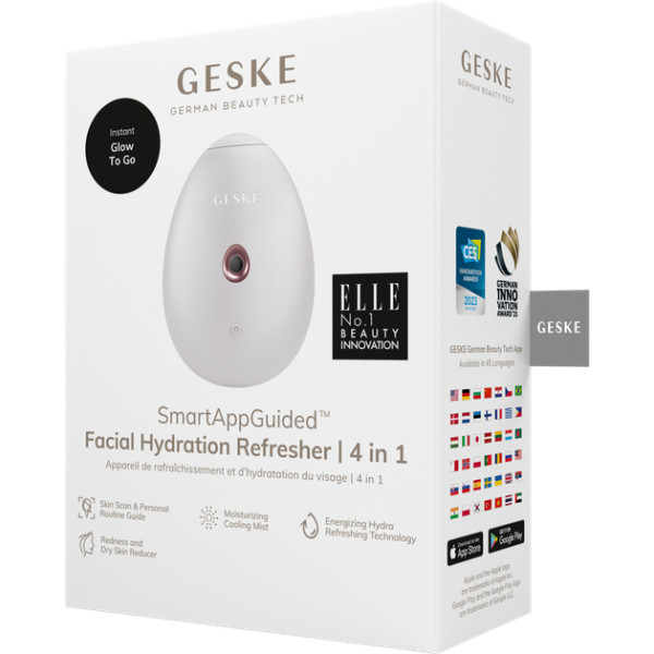 Фото - Електронний освіжувач для шкіри обличчя GESKE Facial Hydration Refresher 4 в 1 пудровий (GK000057SL01)
