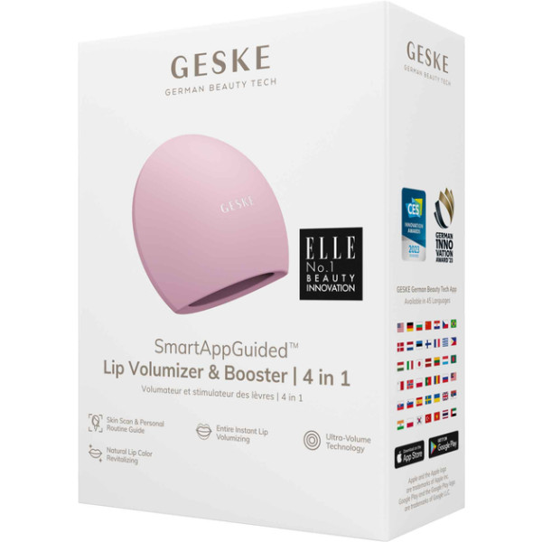 Фото - Пристрій для збільшення об'єму губ GESKE Lip Volumizer & Booster 4 в 1 рожевий M (GK000054PK01)
