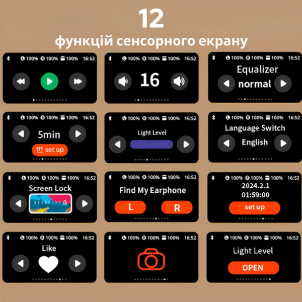 Фото - Навушники вкладиші бездротові TWS INSPIRE YX28 Black