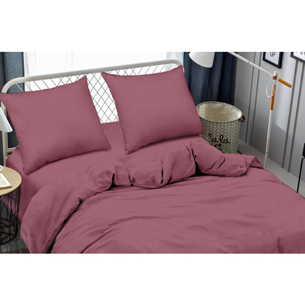 Фото - Комплект постільної білизни Zastelli 18-1418 Crushed Berry жатка 2х145х210 Ліловий (22247)
