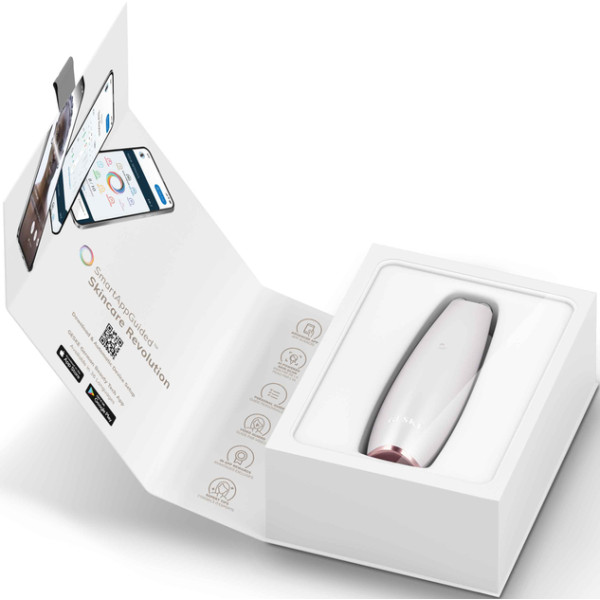 Фото - Мікрострумова ручка для підтяжки обличчя GESKE MicroCurrent Face-Lift Pen 6 в 1 пудровий (GK000013SL01)