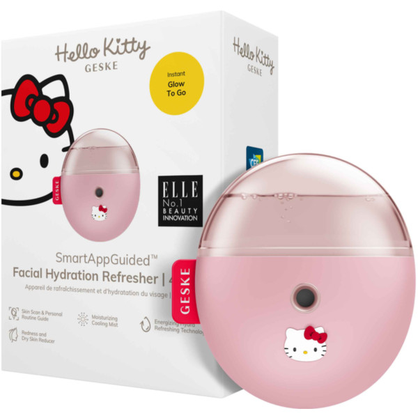 Фото - Электронный освежитель для кожи лица GESKE Facial Hydration Refresher 4 в 1 by Hello Kitty розовый (HK000058PI01)