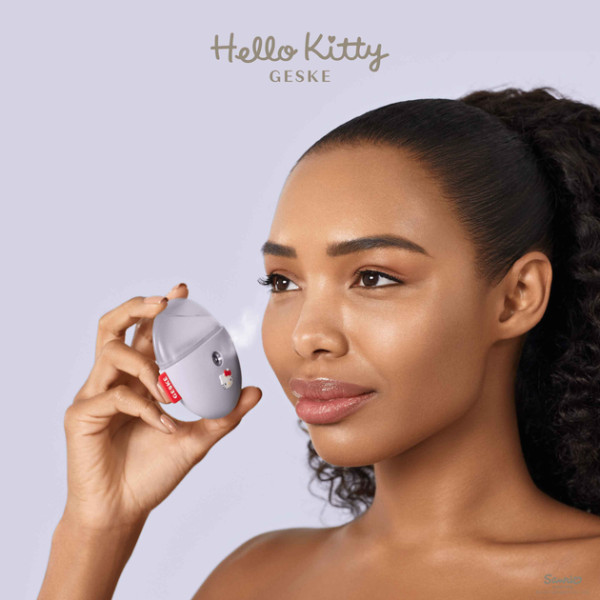 Фото - Електронний освіжувач для шкіри обличчя GESKE Facial Hydration Refresher 4 в 1 by Hello Kitty фіолетовий (HK000058PU01)