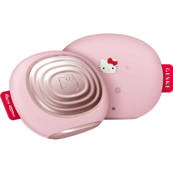 Фото - Звукова маска тепло та холод для обличчя GESKE Sonic Warm & Cool Mask 8 в 1 by Hello Kitty рожевий (HK000056PI01)