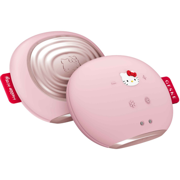 Фото - Звукова маска тепло та холод для обличчя GESKE Sonic Warm & Cool Mask 8 в 1 by Hello Kitty рожевий (HK000056PI01)
