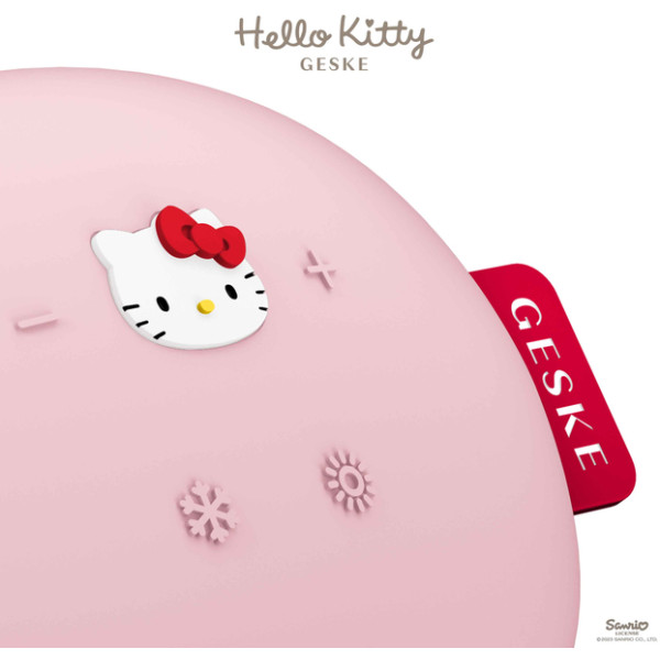 Фото - Звукова маска тепло та холод для обличчя GESKE Sonic Warm & Cool Mask 8 в 1 by Hello Kitty рожевий (HK000056PI01)