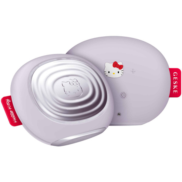 Фото - Звукова маска тепло та холод для обличчя GESKE Sonic Warm & Cool Mask 8 в 1 by Hello Kitty фіолетовий (HK000056PU01)
