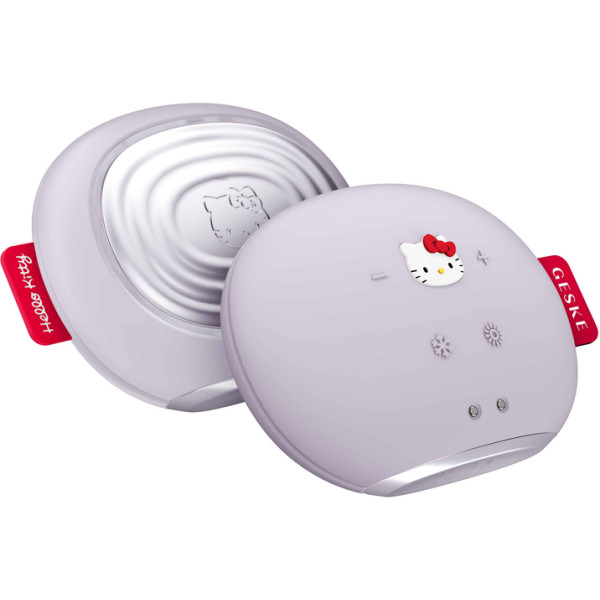 Фото - Звукова маска тепло та холод для обличчя GESKE Sonic Warm & Cool Mask 8 в 1 by Hello Kitty фіолетовий (HK000056PU01)