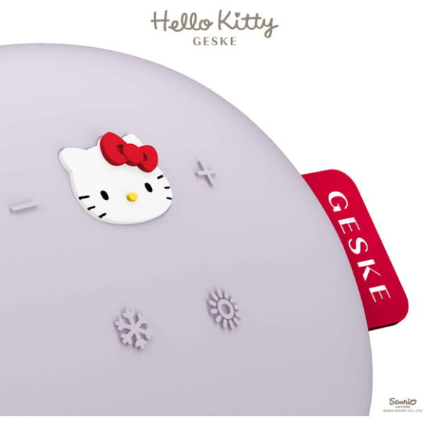 Фото - Звукова маска тепло та холод для обличчя GESKE Sonic Warm & Cool Mask 8 в 1 by Hello Kitty фіолетовий (HK000056PU01)