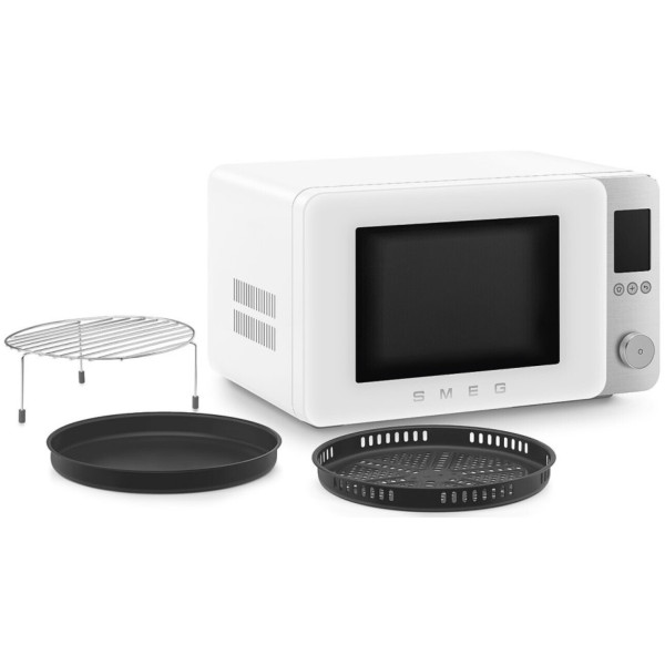 Фото - Мікрохвильова піч (НВЧ) Smeg MOC02WHMEU