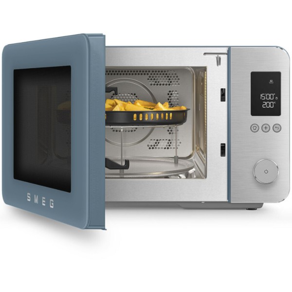 Фото - Микроволновая печь (СВЧ) Smeg MOC02SBMEU