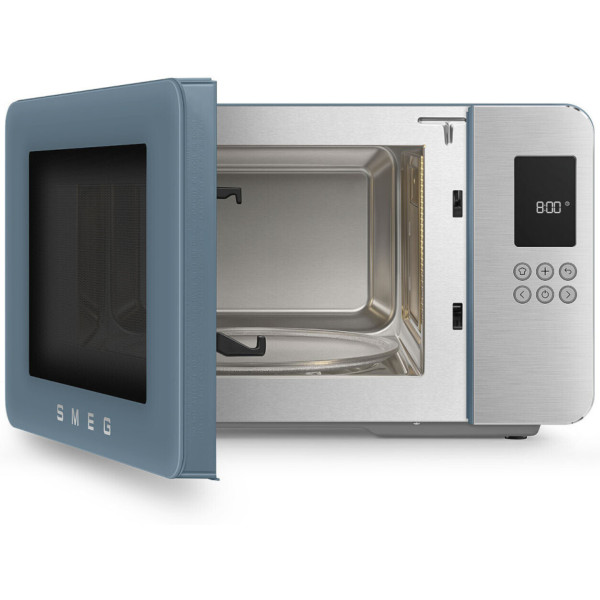 Фото - Мікрохвильова піч (НВЧ) Smeg MOC01SBMEU