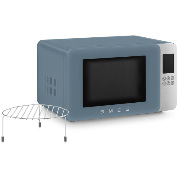 Фото - Мікрохвильова піч (НВЧ) Smeg MOC01SBMEU