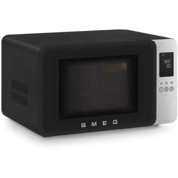 Фото - Микроволновая печь (СВЧ) Smeg MOC01BLMEU Matte Black