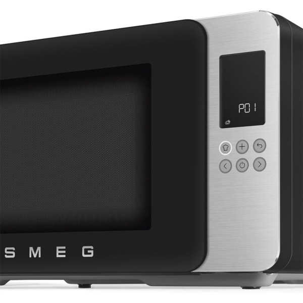 Фото - Микроволновая печь (СВЧ) Smeg MOC01BLMEU Matte Black