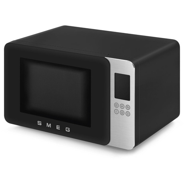 Фото - Микроволновая печь (СВЧ) Smeg MOC01BLMEU Matte Black