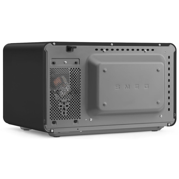 Фото - Микроволновая печь (СВЧ) Smeg MOC01BLMEU Matte Black