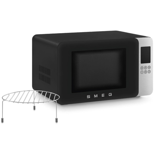 Фото - Микроволновая печь (СВЧ) Smeg MOC01BLMEU Matte Black