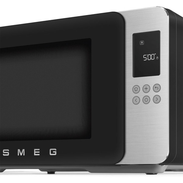 Фото - Микроволновая печь (СВЧ) Smeg MOC01BLMEU Matte Black