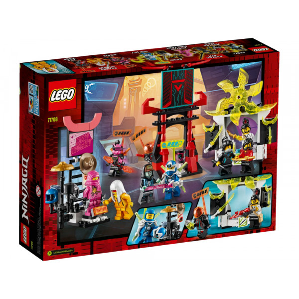 Фото - Конструктор LEGO NINJAGO Киберрынок (71708)