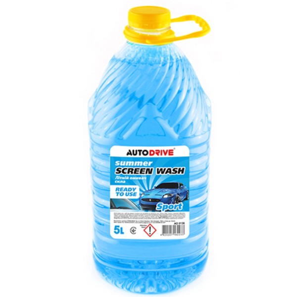 Фото - Омыватель стекла Auto Drive Summer Screen Wash Sport PET 5 л (AD0136)