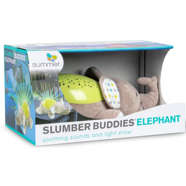 Фото - Ночник-игрушка Ingenuity Slumber Buddies слоненок (06436ADSV)