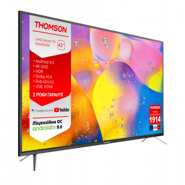 Фото - Телевизор Thomson 43UE6400