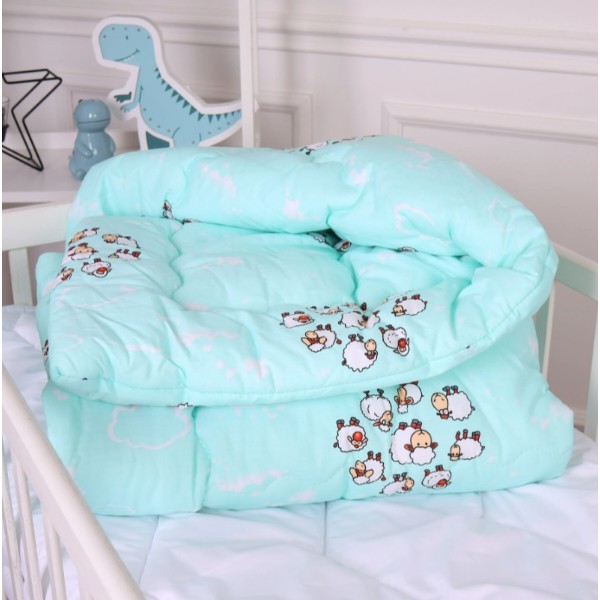 Фото - Одеяло детское зима MirSon антиаллергенное Kids Time 20-0030 Lambs 110х140 см EcoSilk (2200009663864) Фото - Одеяло детское зима MirSon антиаллергенное Kids Time 20-0030 Lambs 110х140 см EcoSilk (2200009663864)