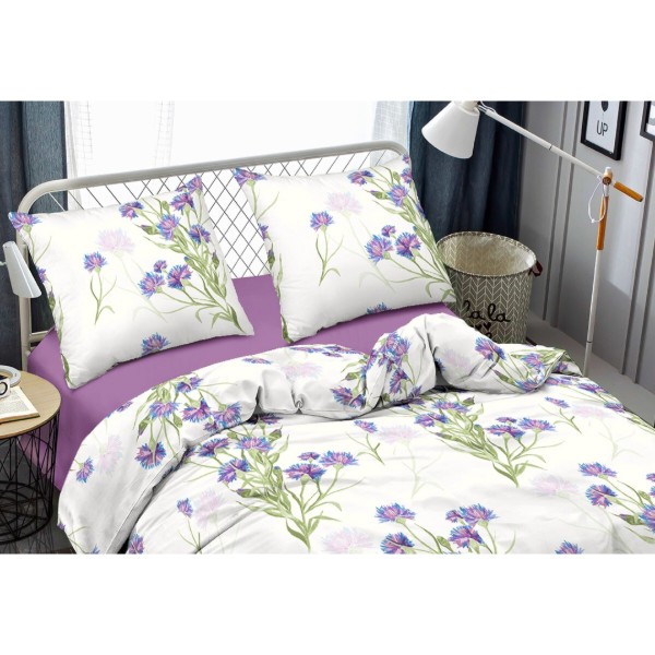 Фото - Комплект постельного белья Zastelli J3754-10/Amethyst Orchid жатка 2х145х210 Разноцветный (22272)