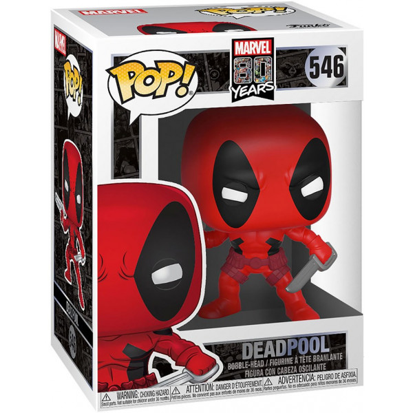 Фото - Коллекционная фигурка FUNKO POP! cерии Marvel: 80-е – ДЭДПУЛ (44154)