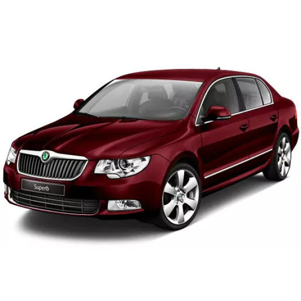 Фото - Коврик из экокожи в багажник авто EVAtech для Superb (B6) Skoda 2008-2015 2 поколение Sedan EU (SK34430B1BBB)