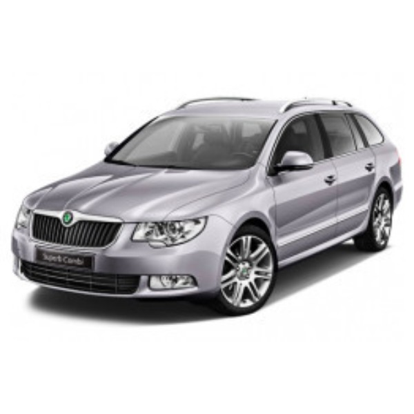 Фото - Коврики из экокожи в салон авто передние EVAtech для Superb (B6) Skoda 2008-2015 2 поколение Combi EU (SK34431A2TL4BBB)
