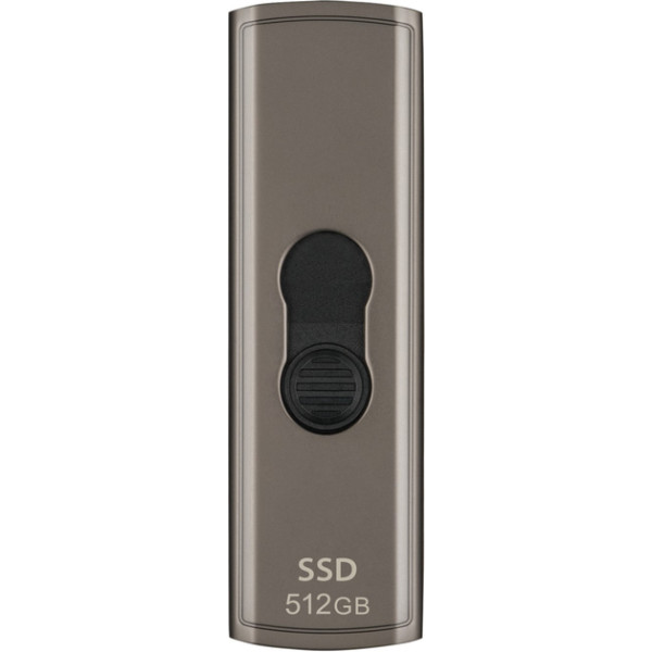 Фото - SSD-накопитель внешний Transcend 512GB ESD330C USB 10Gbps Type-C Gray (TS512GESD330C)