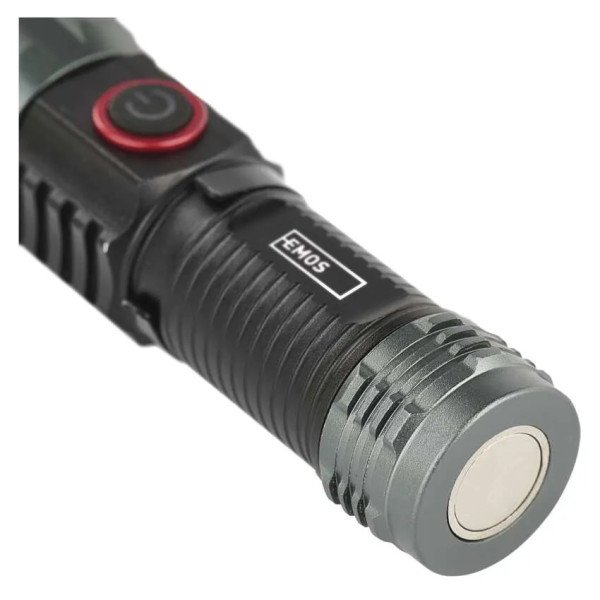 Фото - Фонарь EMOS LED P3120 300Lm Li-Ion 700 mAh. ручн.метал.фокус