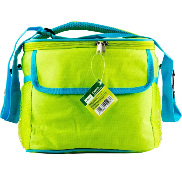 Фото - Сумка ізотермічна Ecokraft XY15030-8L 5 л Салатово-блакитна