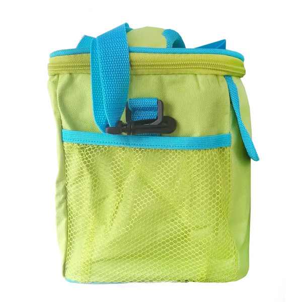 Фото - Сумка ізотермічна Ecokraft XY15030-8L 5 л Салатово-блакитна