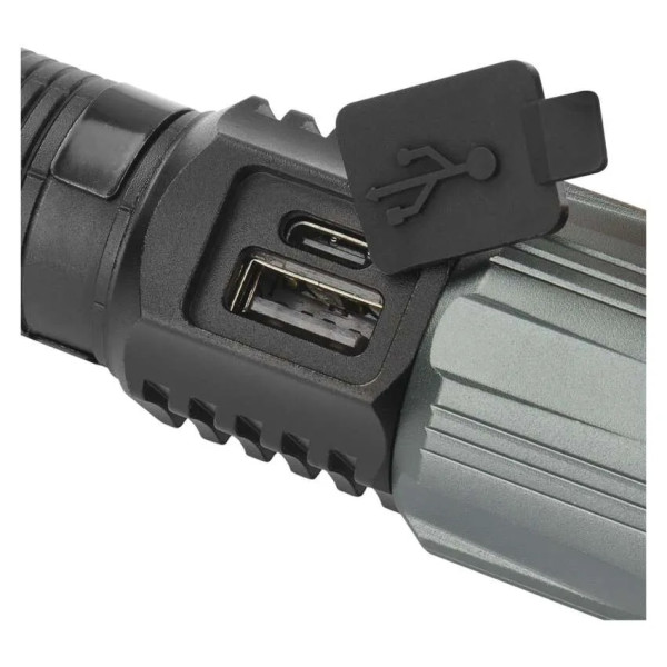 Фото - Фонарь EMOS LED P3120 300Lm Li-Ion 700 mAh. ручн.метал.фокус