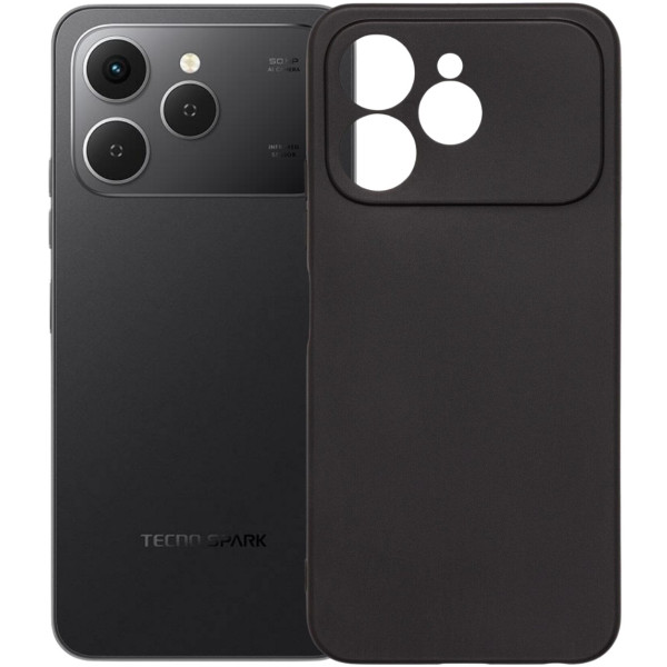Фото - Чохол для смартфона BeCover for Tecno Spark 40 4G (KM5) Black (715061)