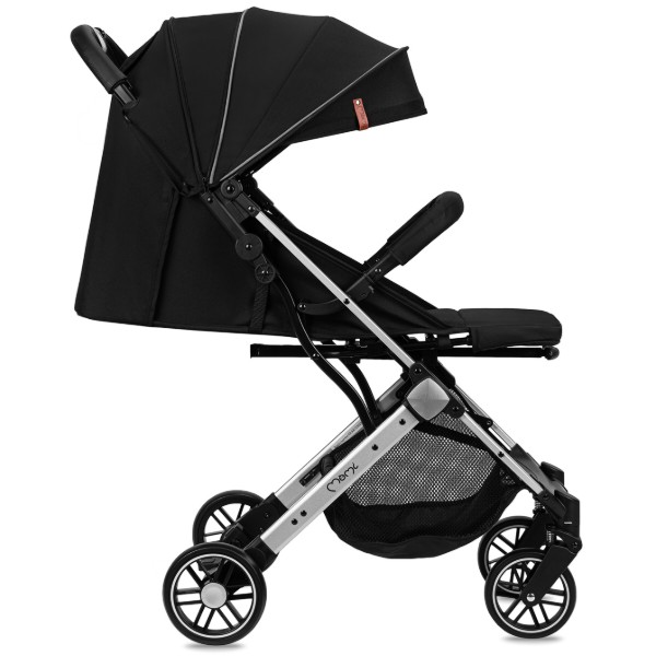 Фото - Коляска прогулочная MoMi ESTELLE LIGHT Black-Silver