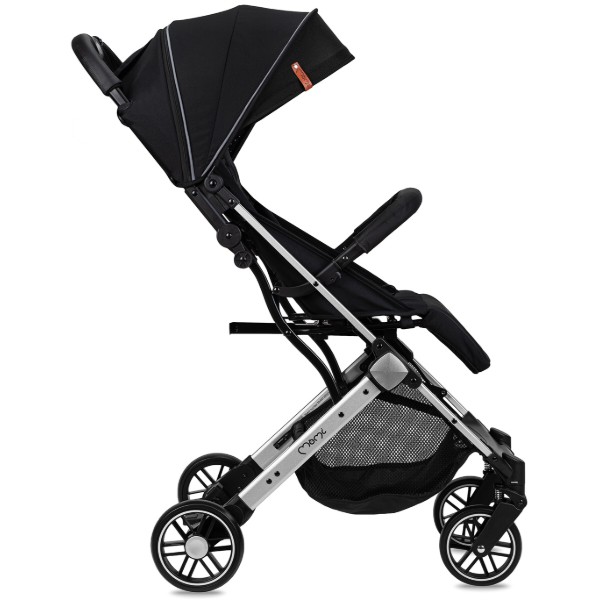 Фото - Коляска прогулочная MoMi ESTELLE LIGHT Black-Silver